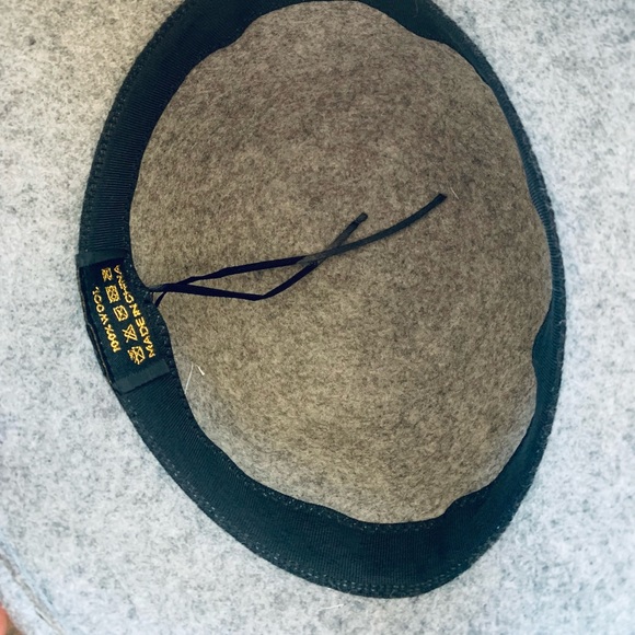 New without tag Gray wool designer hat  👒 - Picture 3 of 4